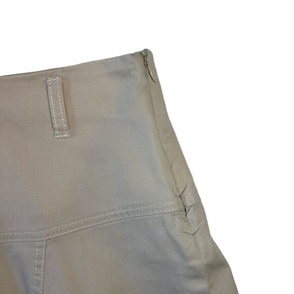 Tommy Hilfiger High Waisted Mini Skirt Tan Size 2 - Picture 3 of 5